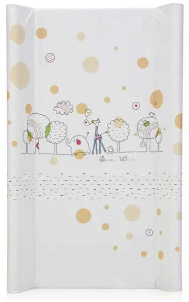 Saltea de infasat cu intaritura, Lorelli, 50 x 80 cm, Beige