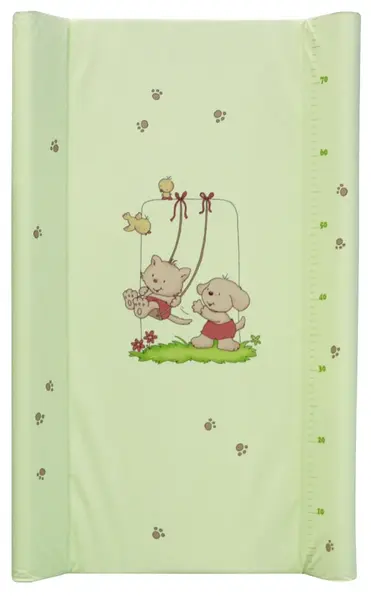 Saltea de infasat cu intaritura, Lorelli, 50 x 80 cm, Green