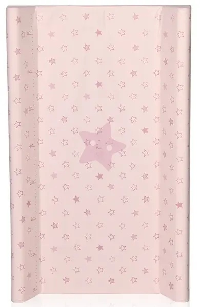 Saltea de înfășat cu o bază solidă Lorelli - Stele roz, 50 х 80 cm