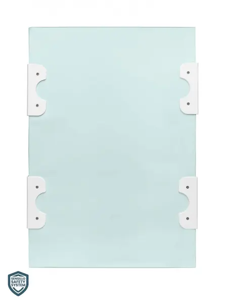 Saltea de infasat Sensillo Platinum Clovers 70x50 cm cu intaritura,accesorii montaj pe patut,margine de protectie antirasturnare si suprafata impermeabila