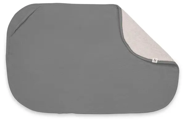 Saltea de înfășat și prosop 2 în 1 Hauck - Changing Mat Liner, Dark Grey