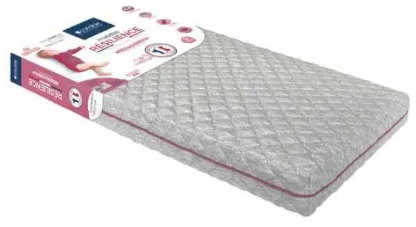 Saltea ergonomică și rezistentă pentru bebeluși Candide - 60 x 120 x 11 cm