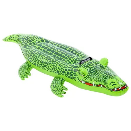 Saltea gonflabila SunClub crocodil, 139 x 61 x 23 cm, Verde