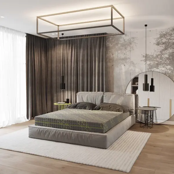 Saltea GREEN SPORT 160x190 cm, H 20 cm, spuma