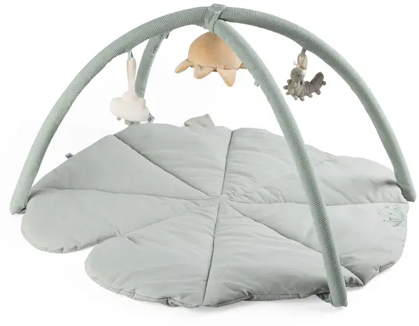 Saltea moale de joacă pentru bebeluși Sebra - Woodland Mist Green
