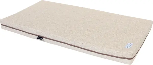 Saltea organică cu cocos Candide - Comfort, 60 x 120 x 10 cm