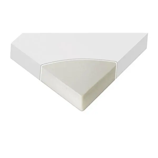 Saltea patut balansoar First Dreams 90x42x6 cm spuma elastica White