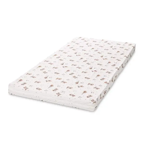 Saltea patut Classic 140x70x9 cm spuma elastica Bear and Pillow Beige