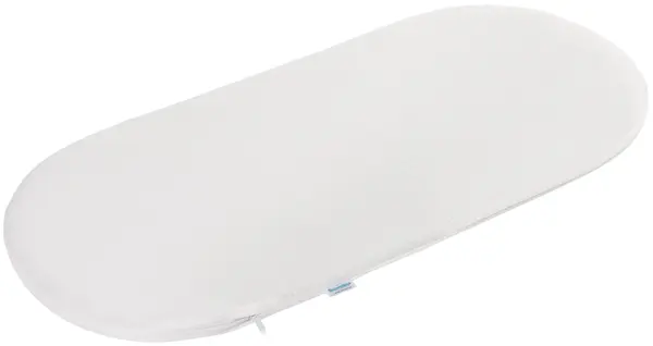 Saltea pentru cărucior Sensillo -Cu umplutură de cocos, 75 x 35 cm, alb