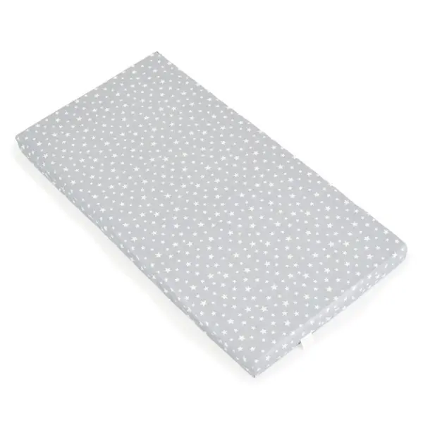 Saltea pentru copii Hugzzz - Classico, 120 x 60 x 9 cm, gri