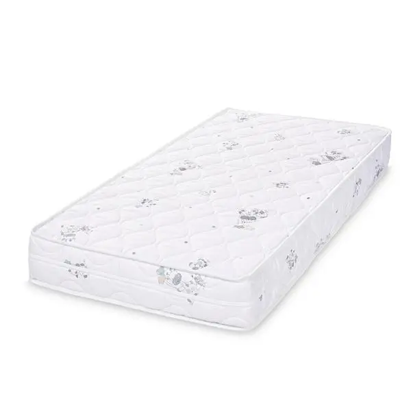 Saltea pentru pat Lorelli Relax Green Giraffe din spuma elastica 60x120x12 cm