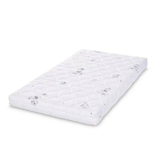 Saltea pentru patut Lorelli Havana Green Giraffe 110x62x10 cm cocos si spuma elastica