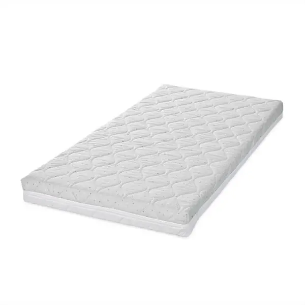 Saltea pentru patut Lorelli Havana Grey Sky 120x60x10 cm, cocos si spuma elastica