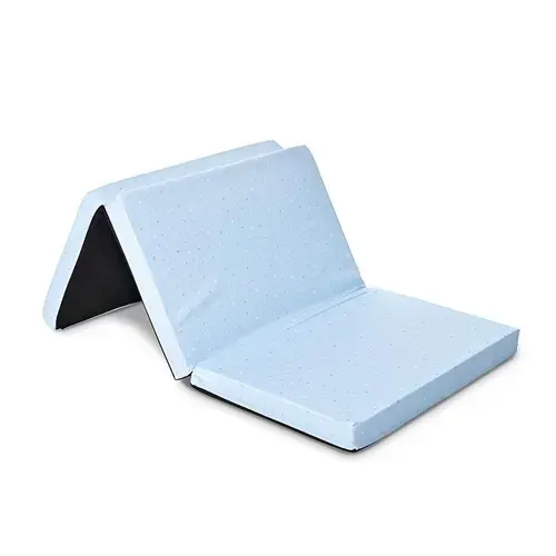 Saltea pliabila de voiaj Lorelli Blue Sky, 60 x 120 x 5 cm, spuma elastica