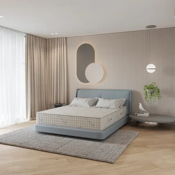 Saltea RELAX POCKET cu arcuri, 130x200 cm, H 26 cm, fata vara fata iarna
