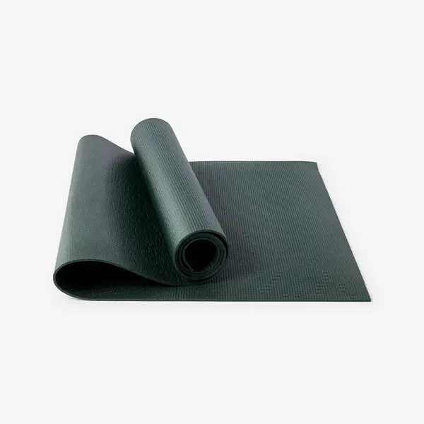 Saltea Yoga ușoară 4 mm Verde închis