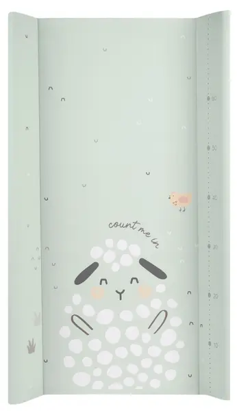 Salteluță moale de înfășat KikkaBoo Sleepy Sheep - 70 x 50 cm
