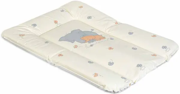 Salteluță moale de înfășat Lorelli - Bej, elefanti, 50 х 70 cm