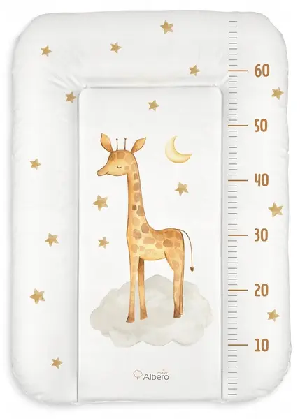 Salteluță pentru înfășat Albero Mio - Lulu Giraffe, 70 x 50 cm