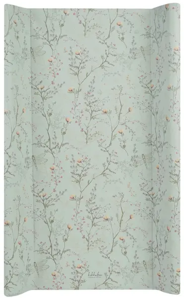 Salteluță tare de înfășat KikkaBoo Secret Garden - 80 х 50 cm, Green