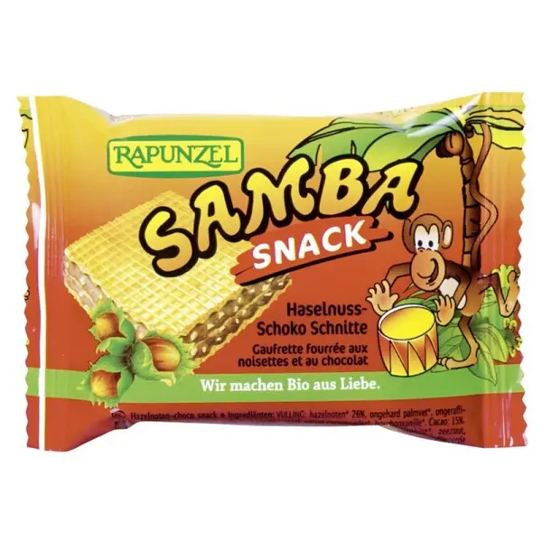Samba snack napolitane, eco - 25 g