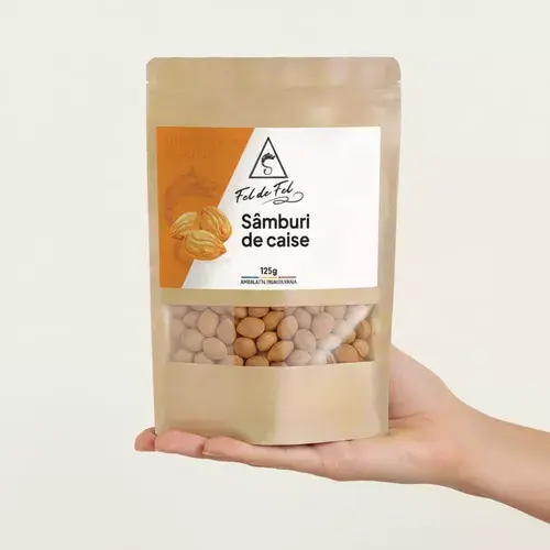 Sâmburi de caise, 125g | Dacica Fel de Fel