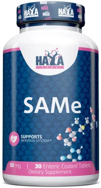 SAMe, 50 mg, 30 tablete, Haya Labs