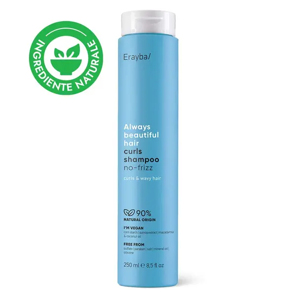 Șampon Anti-Frizz pentru Păr Creț Erayba ABH Curls Shampoo 250