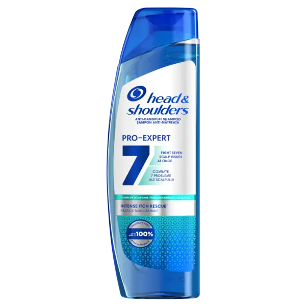 Sampon anti-matreata Pro-Expert 7 Intense Itch Rescue, 250ml, Head&Shoulders