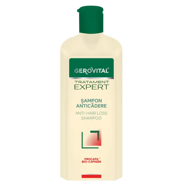 Sampon anticadere Tratament Expert, Gerovital | 400 ml