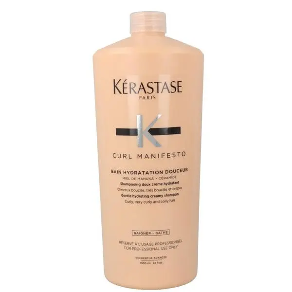 Sampon Bain Hydratation Douceur Curl Manifesto, 1000ml, Kérastase