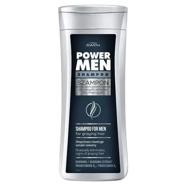 Sampon barbati pentru restabilirea culorii parului Power Men, Joanna | 200 ml