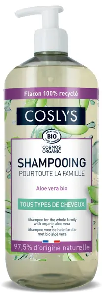 Sampon bio utilizare zilnica pentru toata familia cu Aloe Vera, 1000ml, Coslys