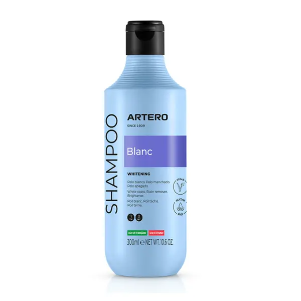 Sampon concentrat Artero Blanc - blana alba, neagra sau gri - 300 ml