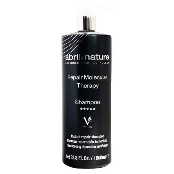 Sampon cu acid hialuronic pentru repararea si hidratarea parului grav deteriorat si uscat Molecular Therapy Abril et Nature, 1000 ml