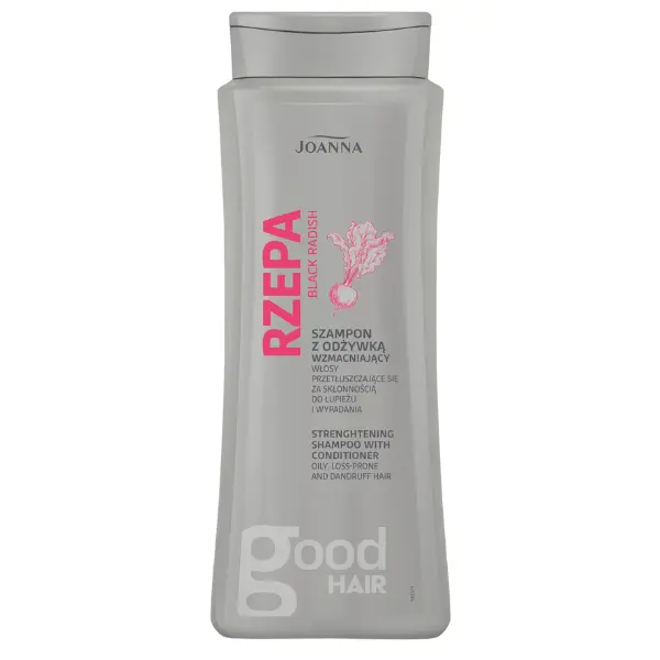 Sampon cu balsam antimatreata pentru par gras cu tendinta de cadere Black Radish, Joanna | 400 ml