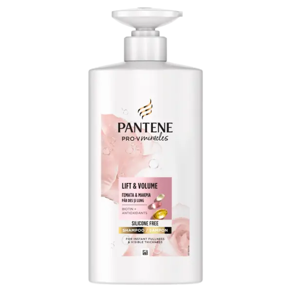 Sampon cu biotina Lift'N'Volume, 500ml, Pantene