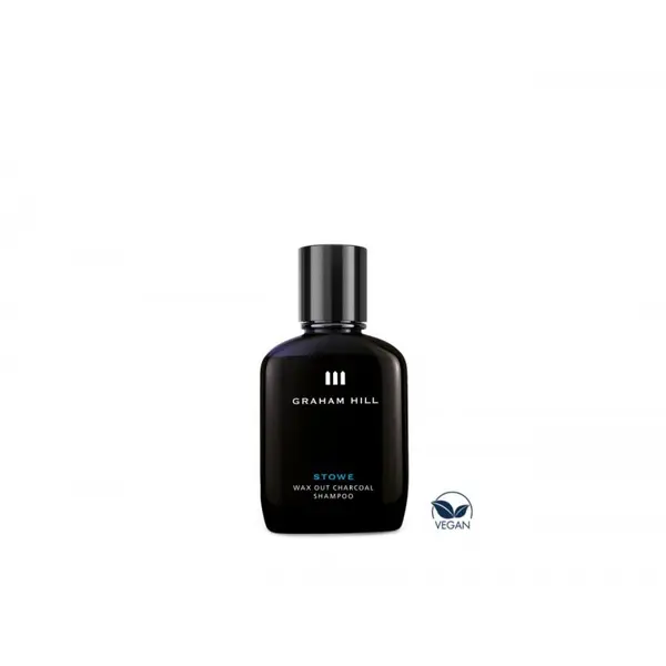 Sampon cu carbune Stowe Wax Out Charcoal Graham Hill, 100 ml