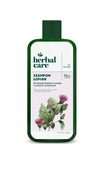 Sampon cu extract de brusture pentru par gras la radacina si uscat la vafuri, 330ml, Farmona