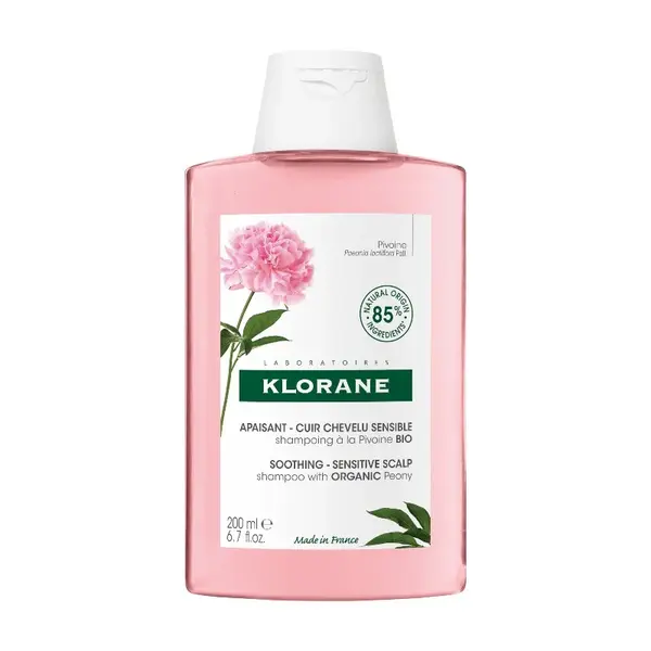 Sampon cu extract de Bujor Bio, 200ml, Klorane