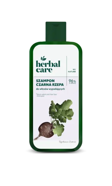Sampon cu extract de ridiche neagra pentru par cu tendinta de cadere Herbal Care, 330ml, Farmona