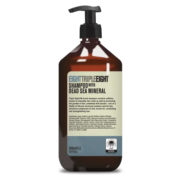 Sampon cu saruri de la Marea Moarta, 1l, Eight Triple Eight
