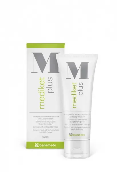 Sampon dermatologic anti–matreata si iritatii Mediket Plus, 60 ml, Benemedo