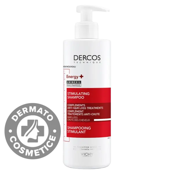 Sampon energizant impotriva caderii parului Energy+ Dercos, 400ml, Vichy
