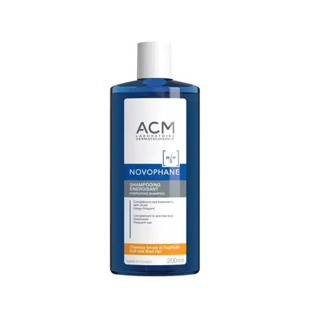 Sampon energizant pentru par fragil Novophane, 200 ml, ACM