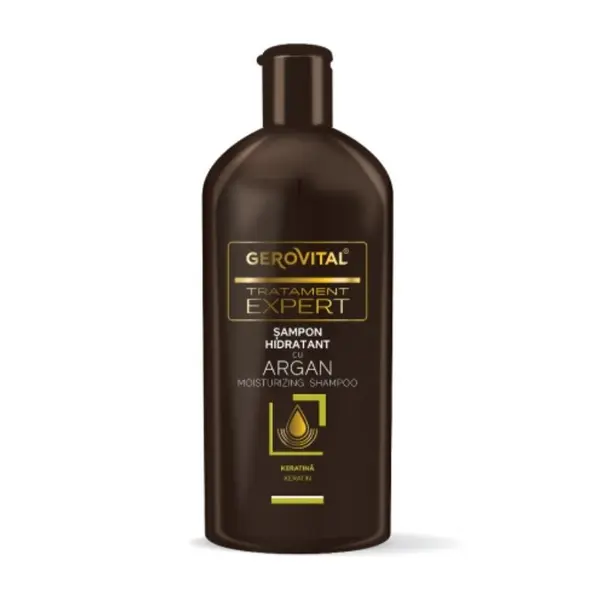 Sampon hidratant cu argan, 250 ml, Gerovital