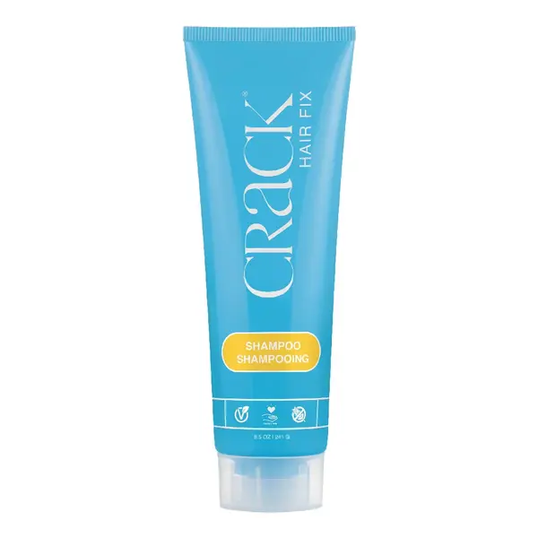 Sampon hidratant cu extract de acai si proteine din matase Clean&Soaper, 241 ml, Crack Hair Fix