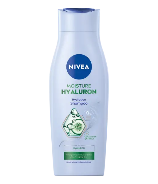 Sampon hidratant pentru femei Moisture Hyaluron, 400ml, Nivea