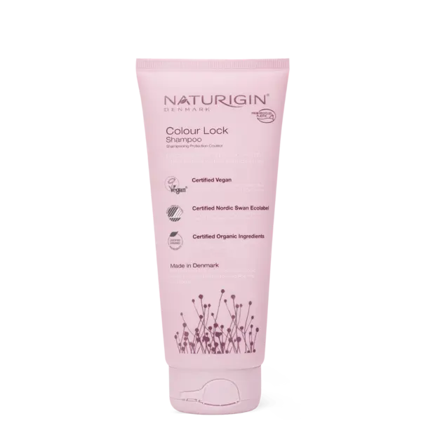 Sampon hidratant pentru protectia culorii Colour Lock, 200ml, Naturigin