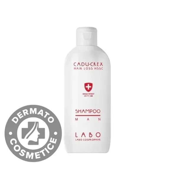Sampon impotriva caderii parului pentru barbati Cadu Crex, 200ml, Labo